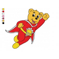 SuperTed 07 Embroidery Design